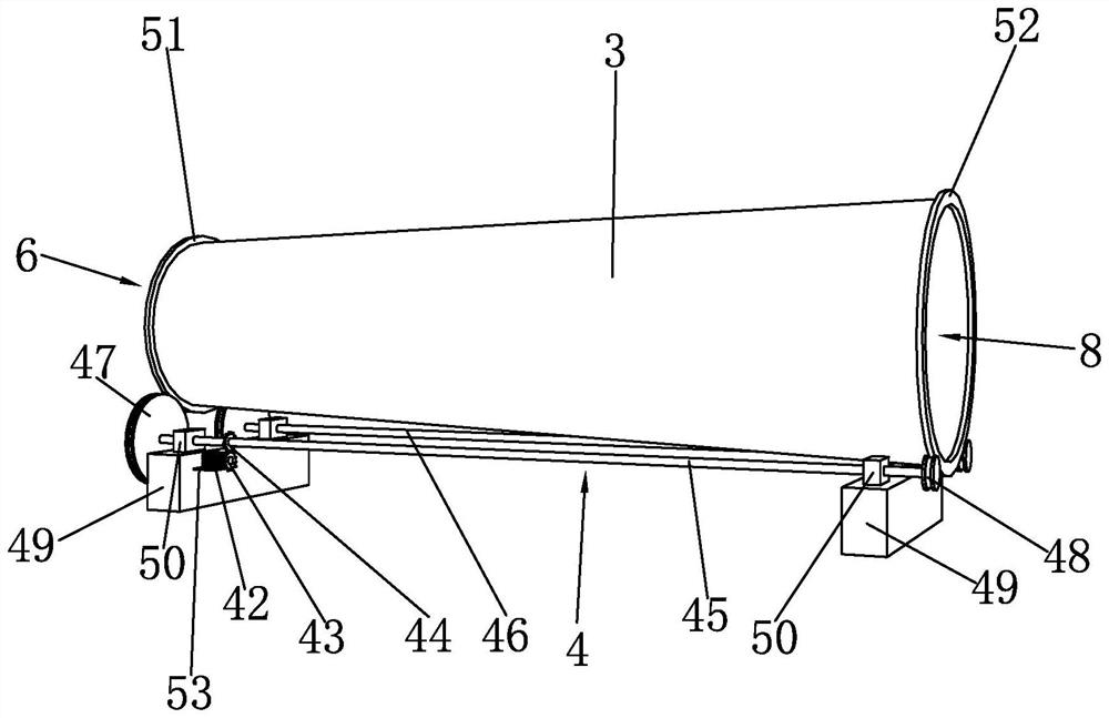 Rotary cage type cleaning machine and cleaning method thereof