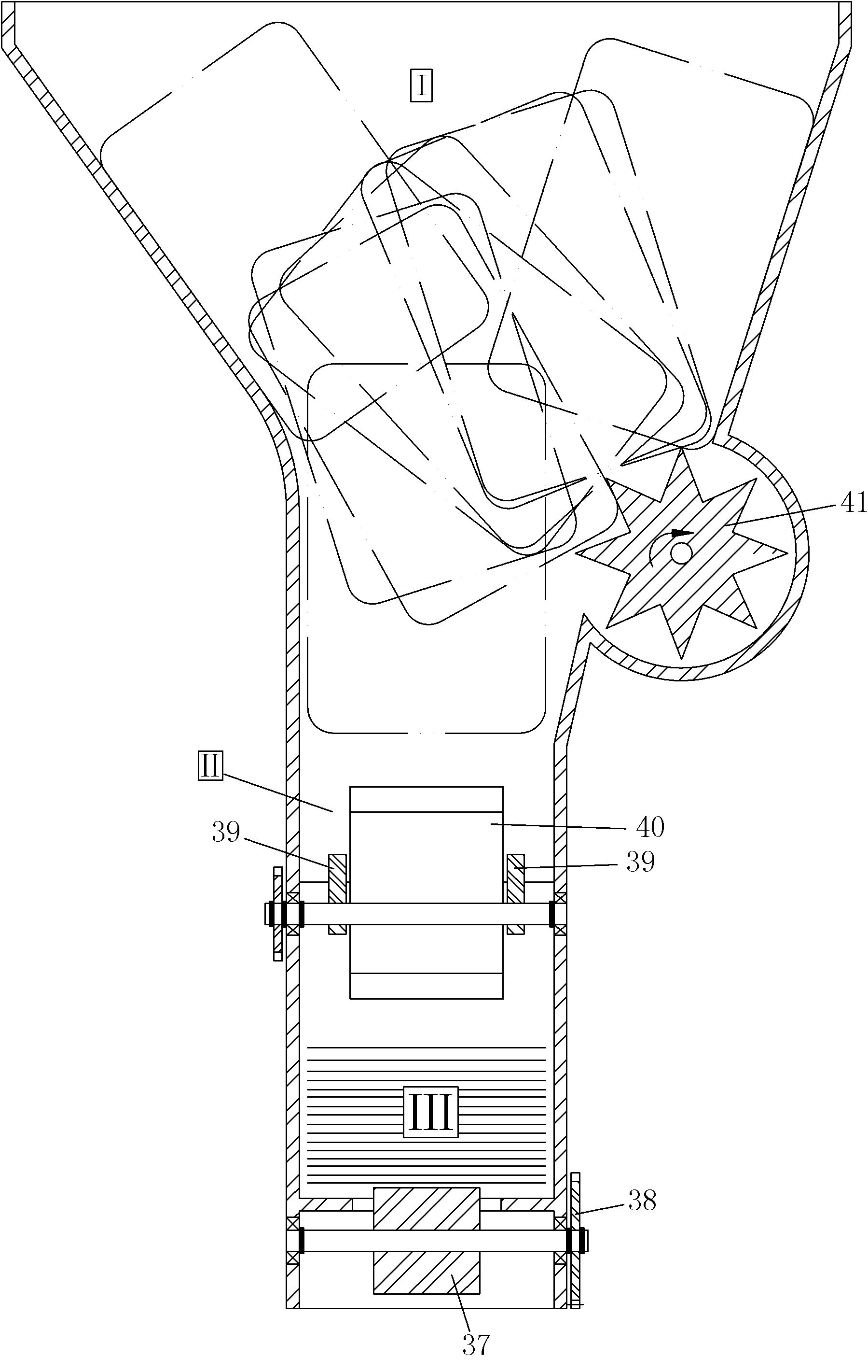 Poker machine capable of fully automatically arranging, shuffling and dealing poker