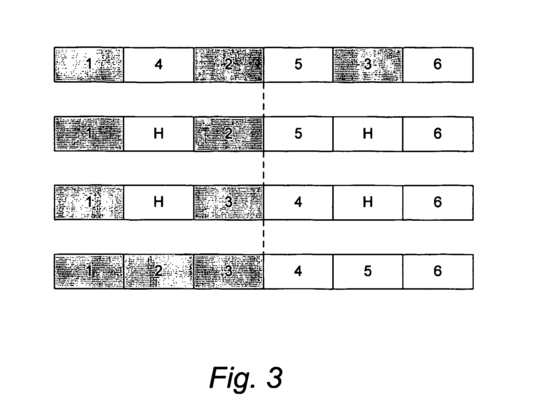 In-place data deinterleaving