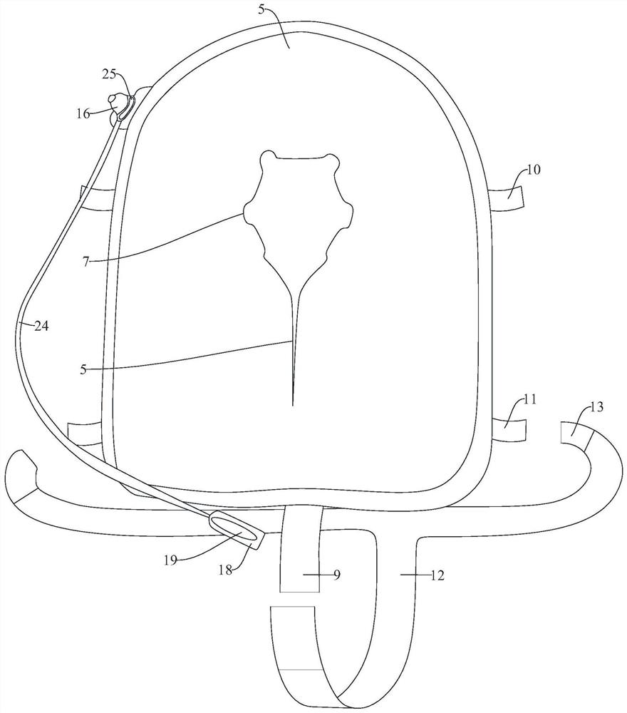 Aviation life jacket with wearing stabilizing device