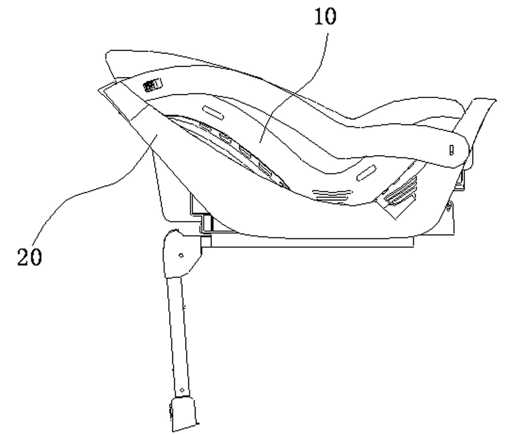 Child safety seat for automobiles