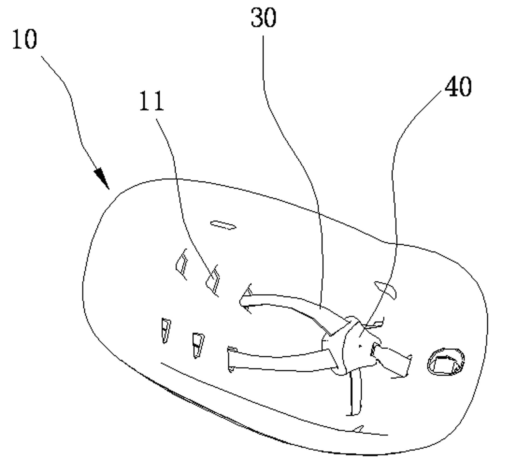 Child safety seat for automobiles