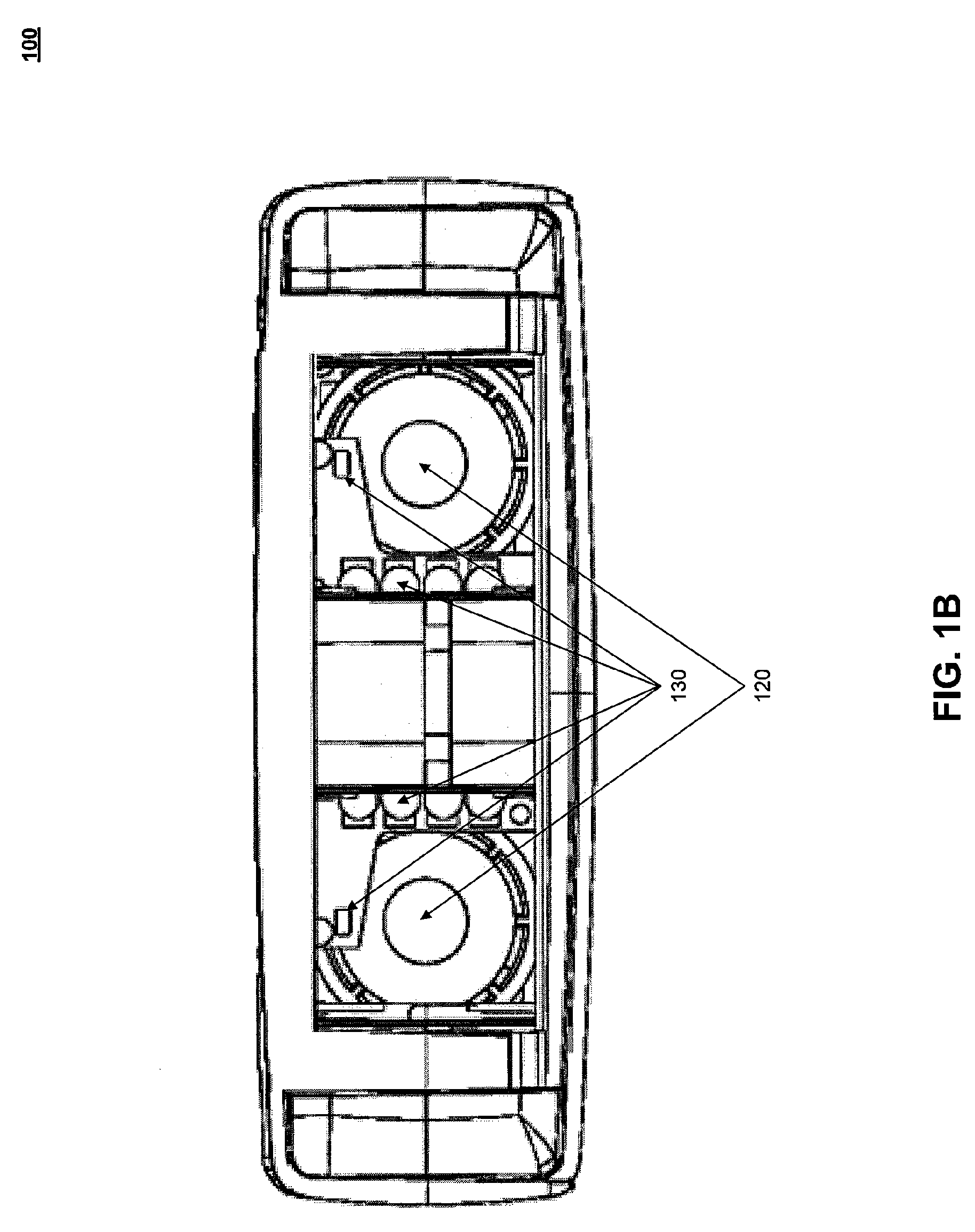 Eye Scanner with Integrated Focus Distance Determination Mechanism