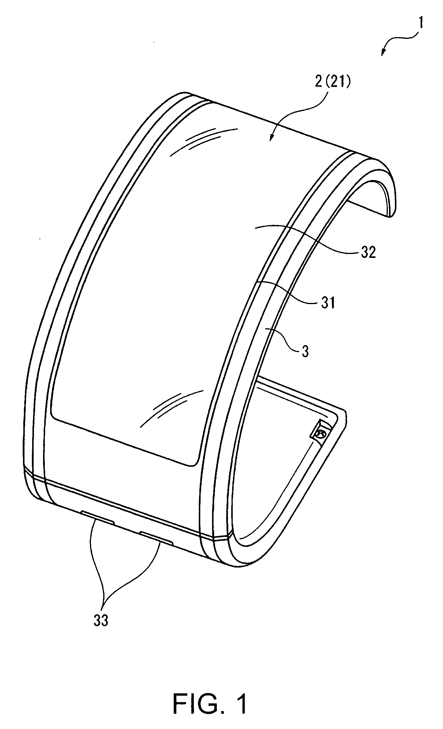 Display device and timepiece