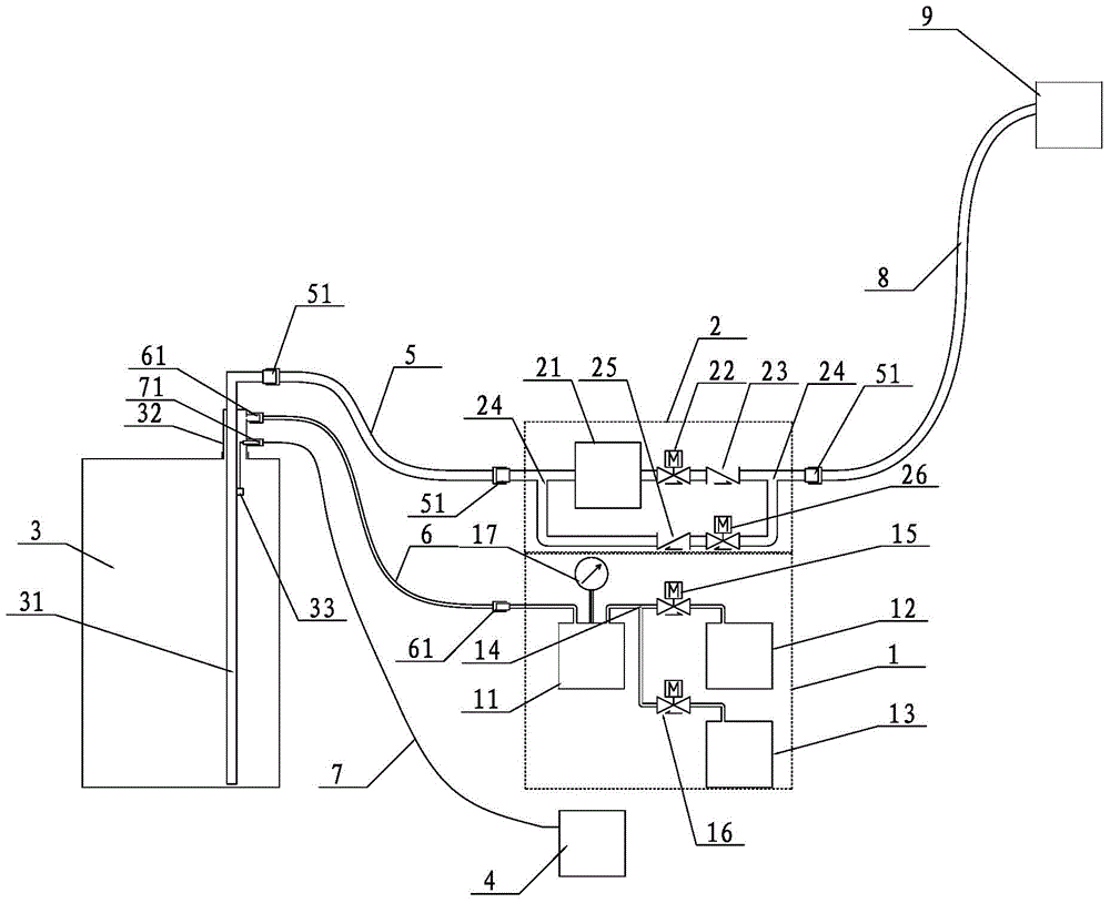 A kind of insulating oil automatic filtering system and filtering method thereof