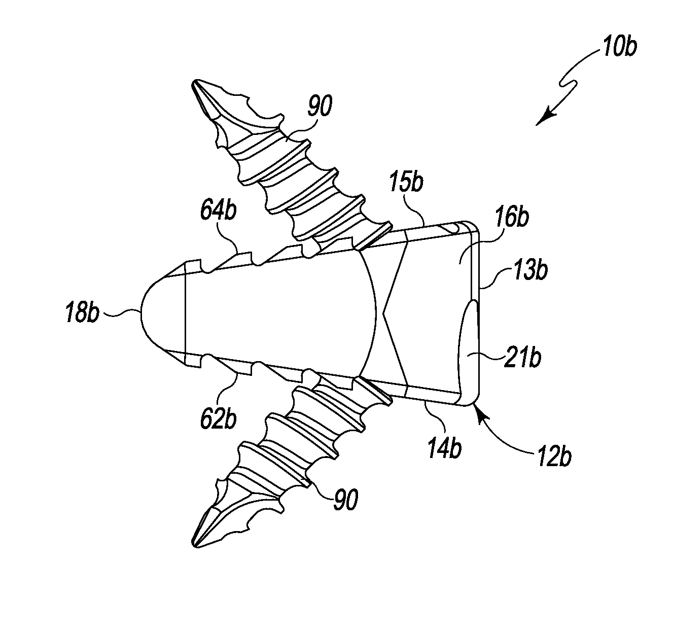 Foot Implant For Bone Fixation