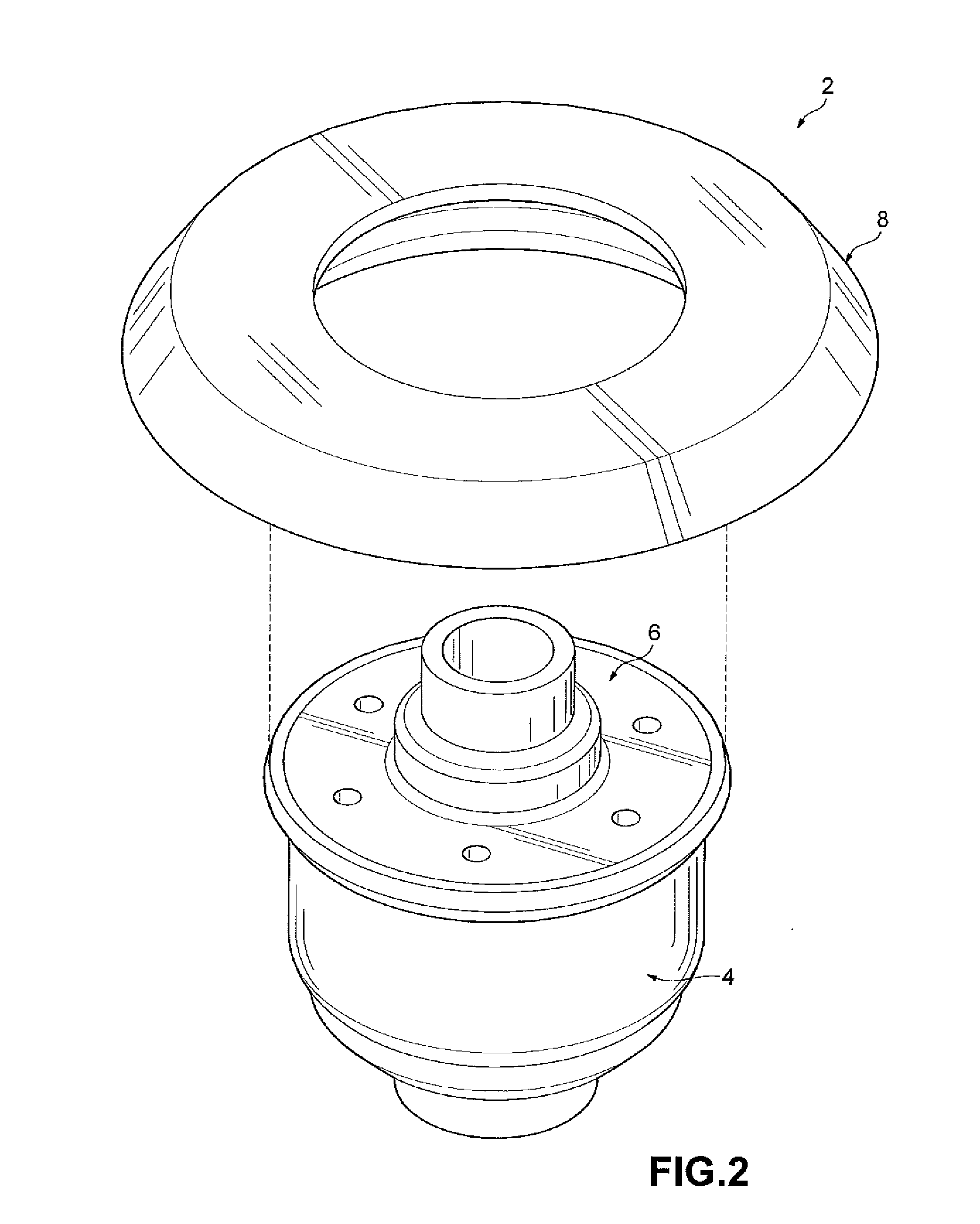 Flow-formed differential case assembly