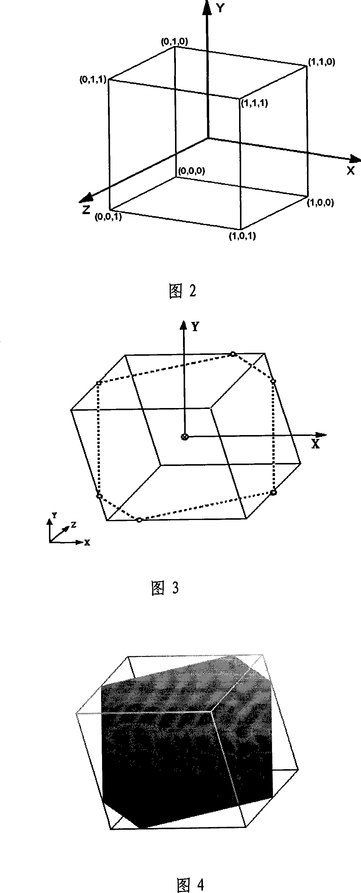 Body drafting visual method based on surface sample-taking