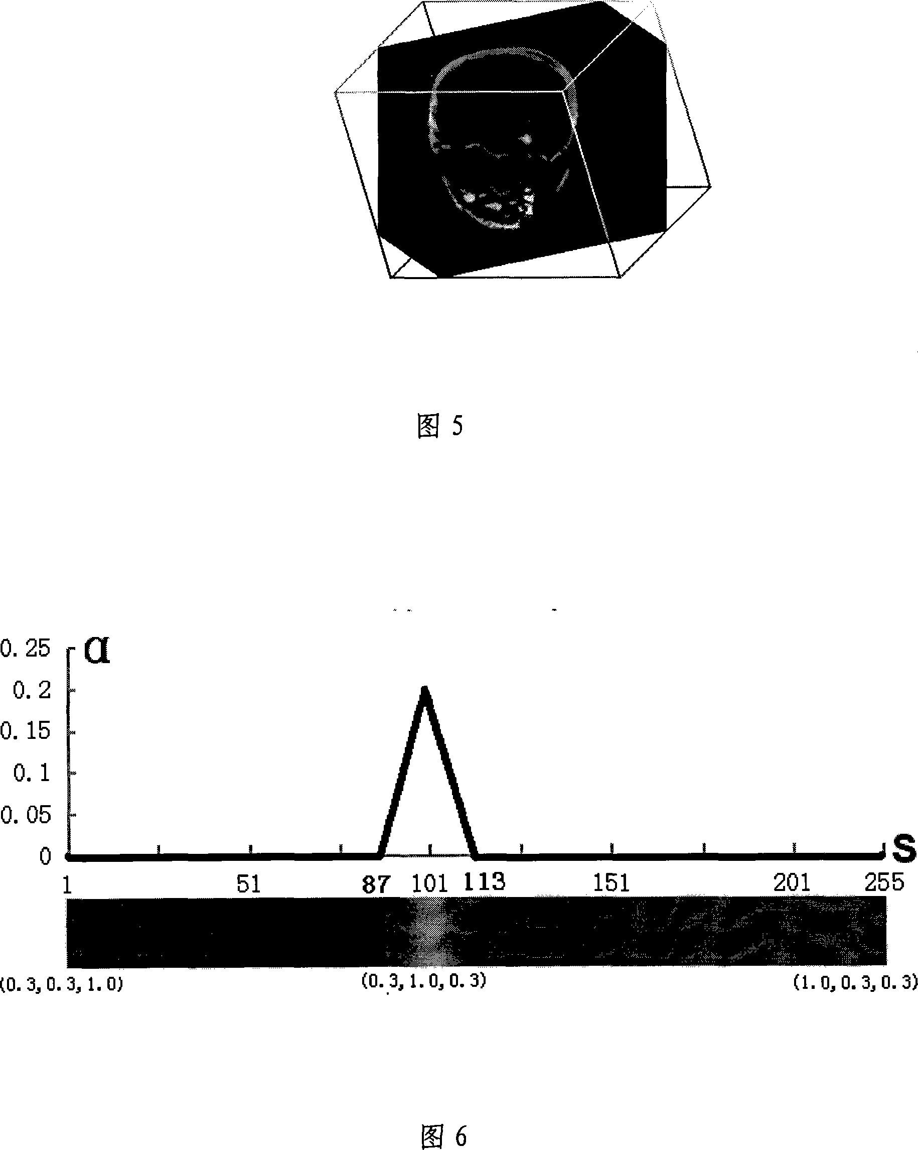 Body drafting visual method based on surface sample-taking