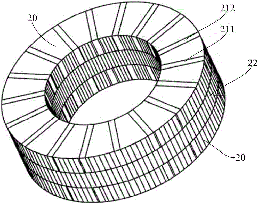 Transverse magnetic field linear generator adapting to variable-speed operation within low-speed range