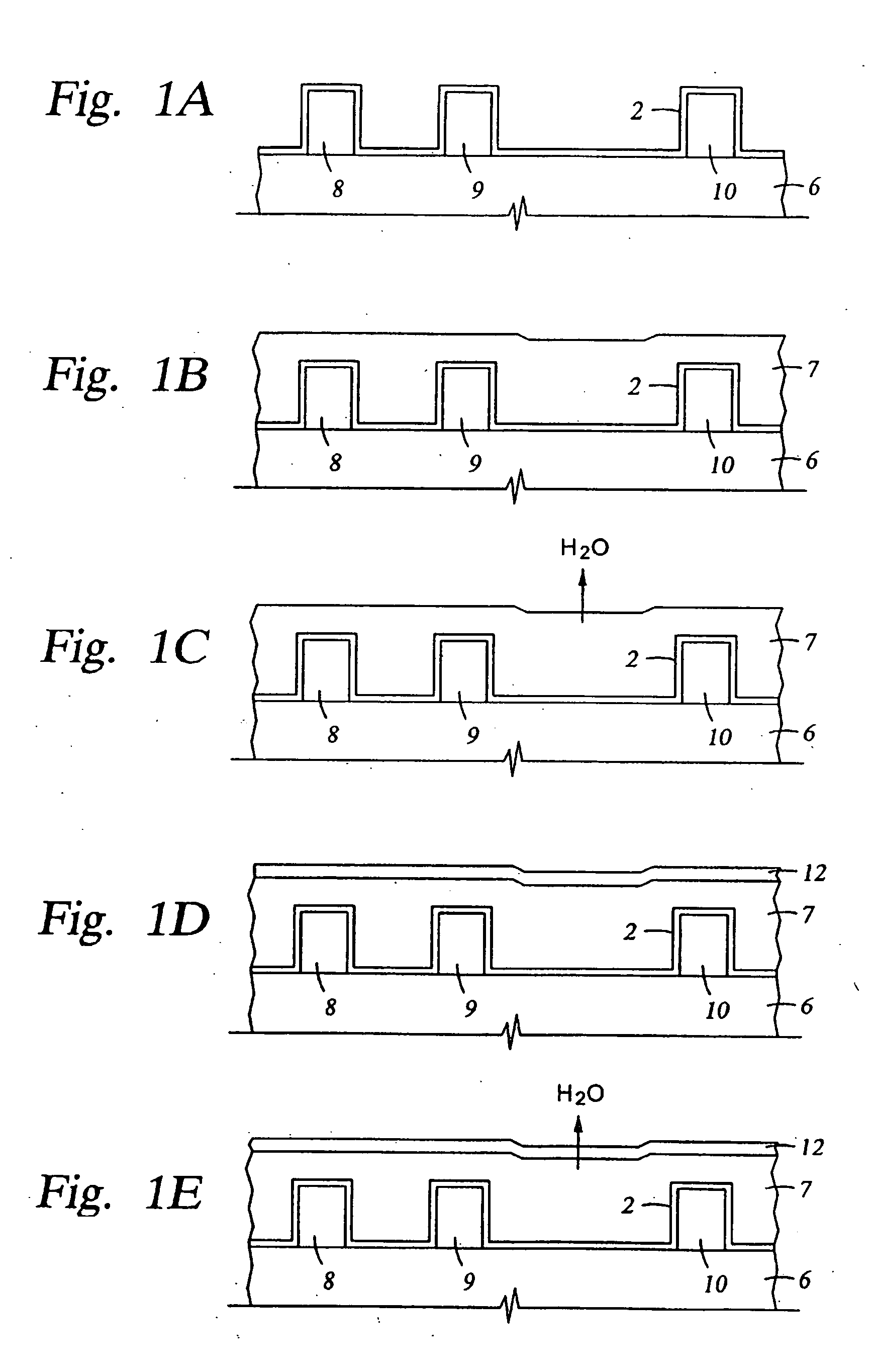 Techniques promoting adhesion of porous low K film to underlying barrier layer