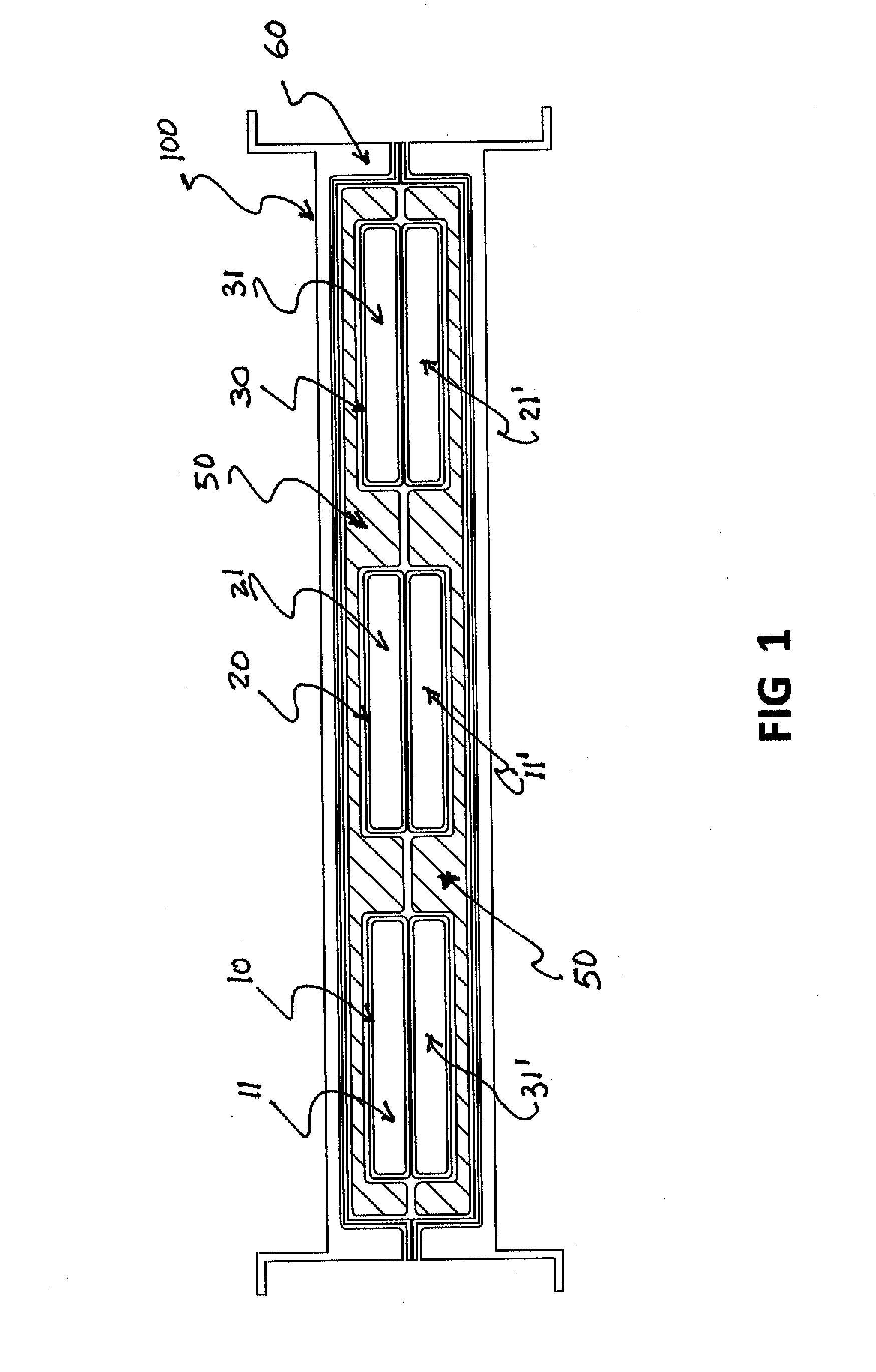 High efficiency paired phases busway system