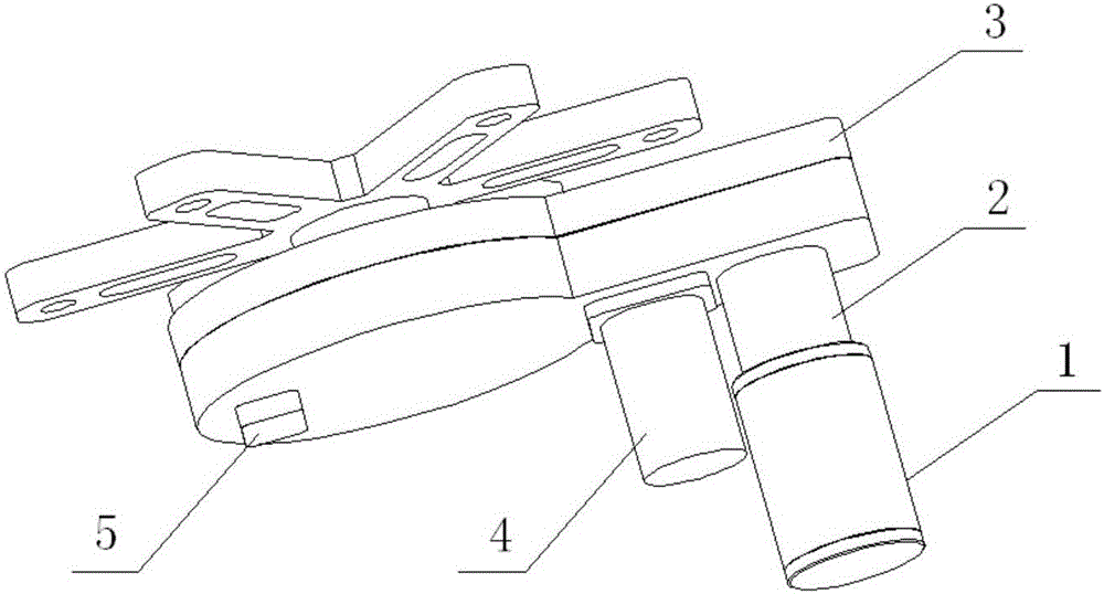 Electric rotating driver for seat on high speed train