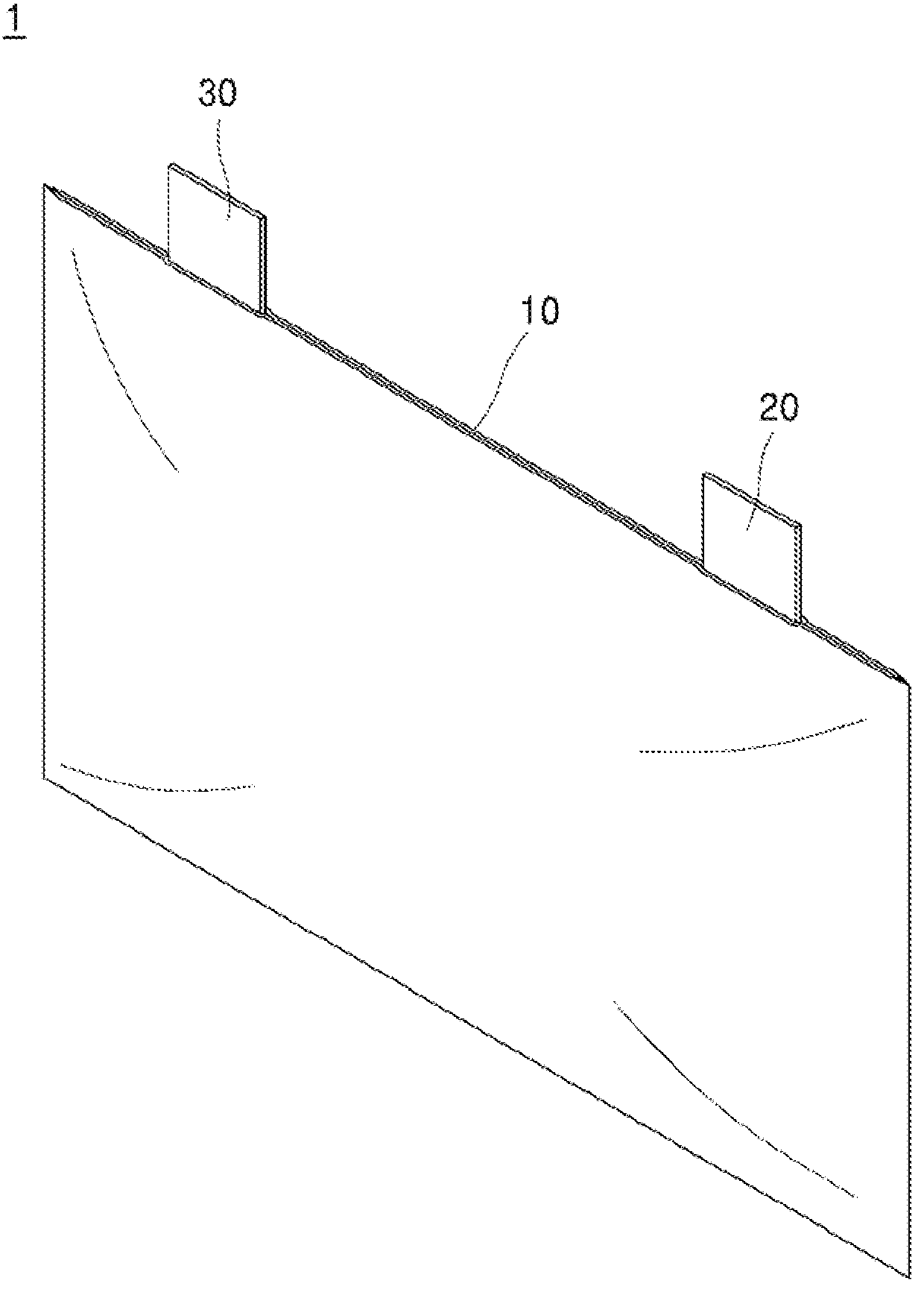 Venting system of pouch type lithium secondary battery