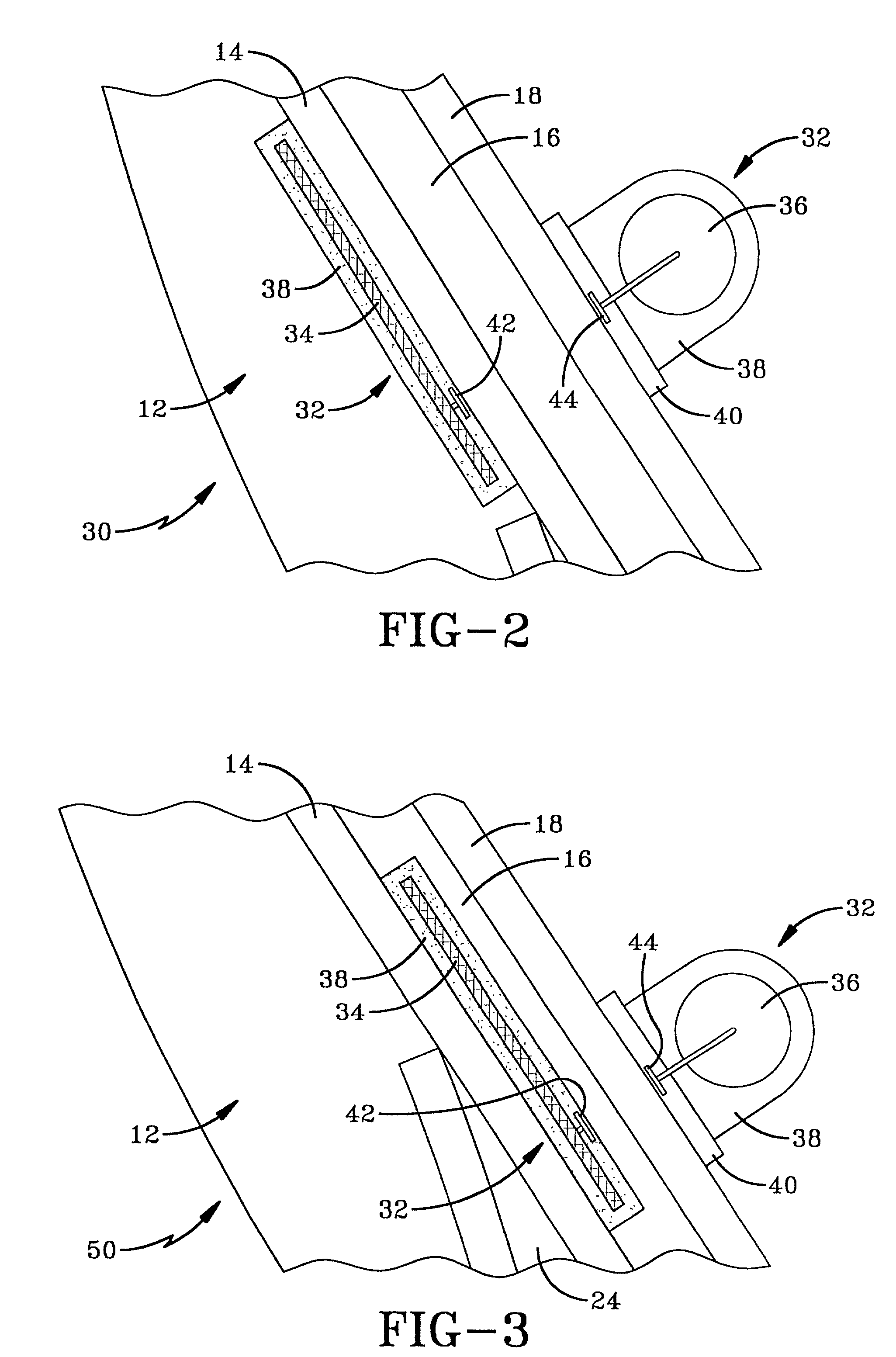 Tire monitoring device with coupled power source