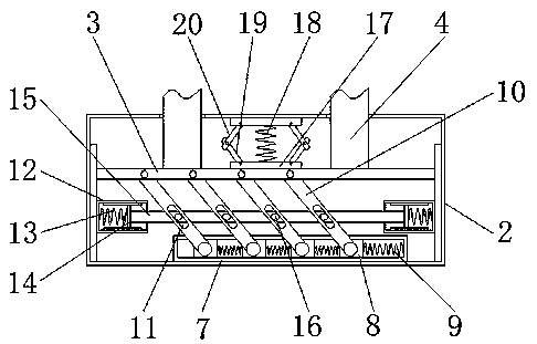 A lightning arrester device with anti-seismic function