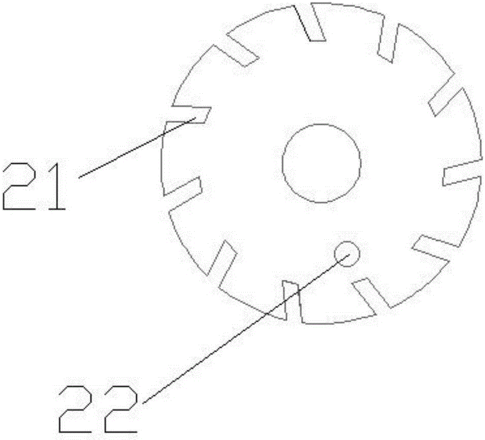 Grass-cutting hob, cutter welding tool of grass-cutting hob and manufacturing method of grass-cutting hob