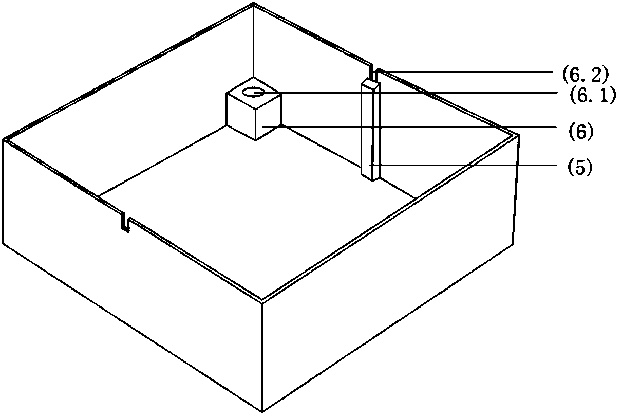 Optical fiber grating vibration sensor made of multi-cantilever beam all-insulation materials