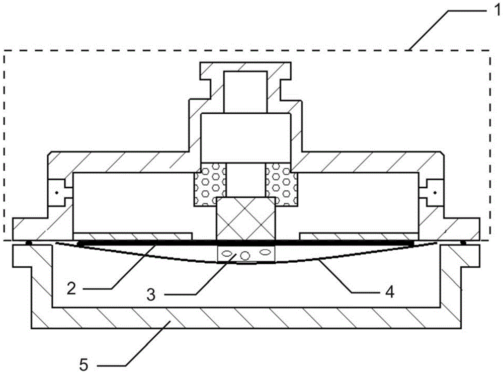 Device and method for measuring microwave surface resistance distribution of high temperature superconducting thin film