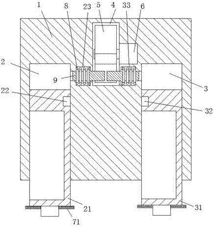 Push-pull type electric oven device