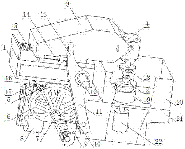 Ceramic rolling and pressing machine