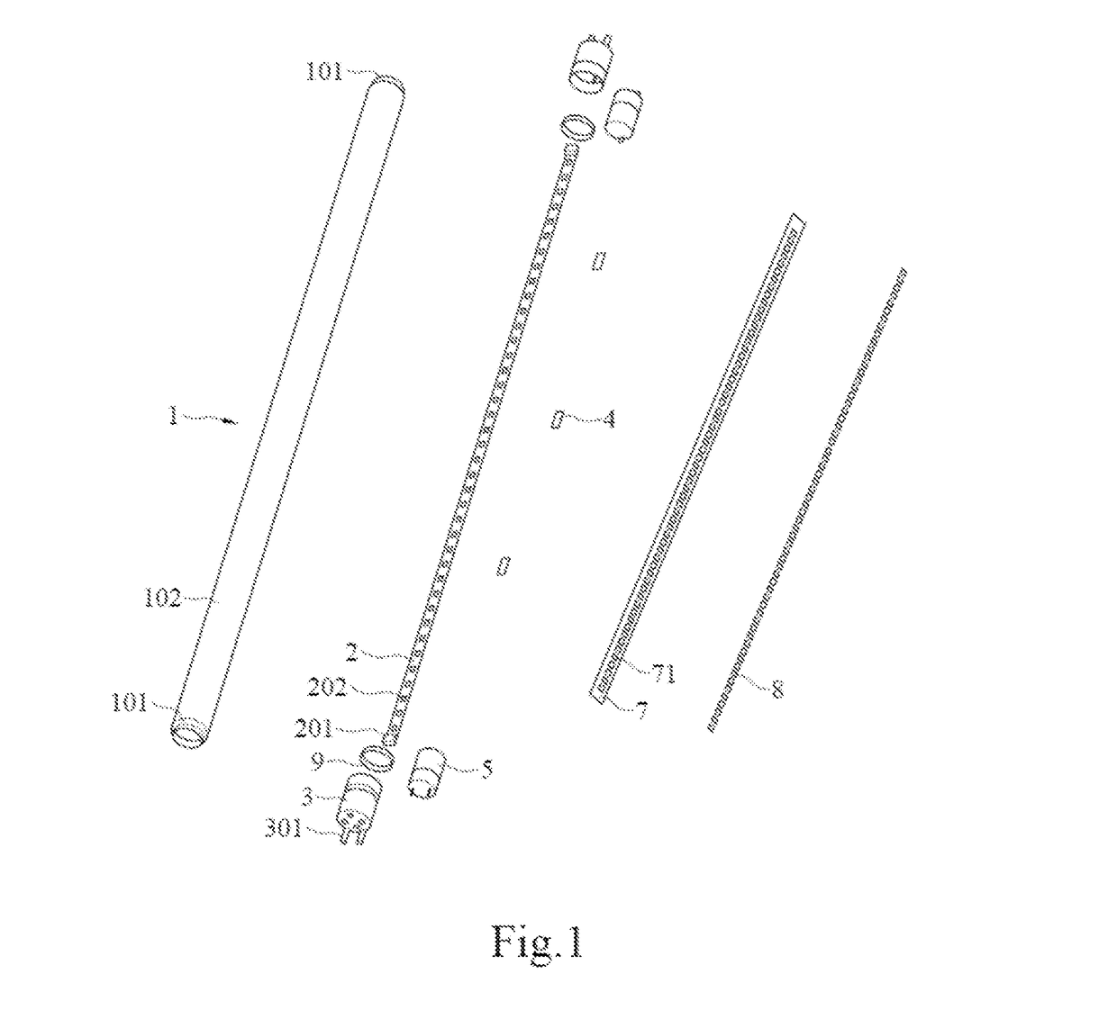 LED tube lamp with operating modes compatible with electrical ballasts