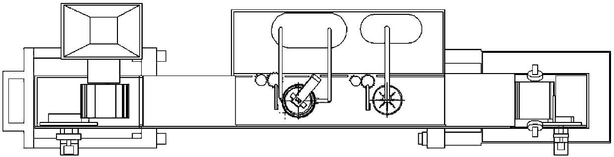 A basketball automatic cleaning device for teaching and training