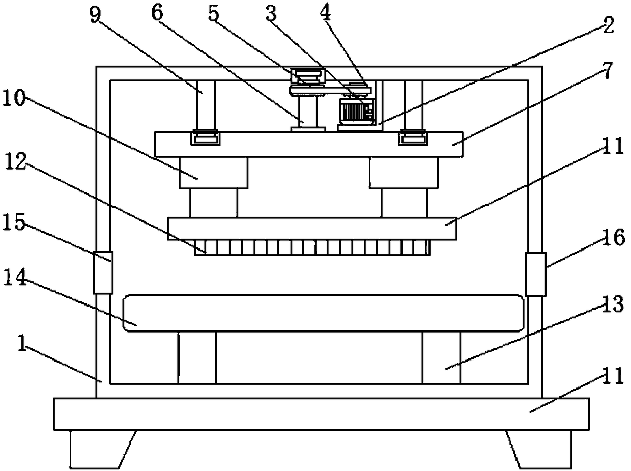 LED wafer cutting device