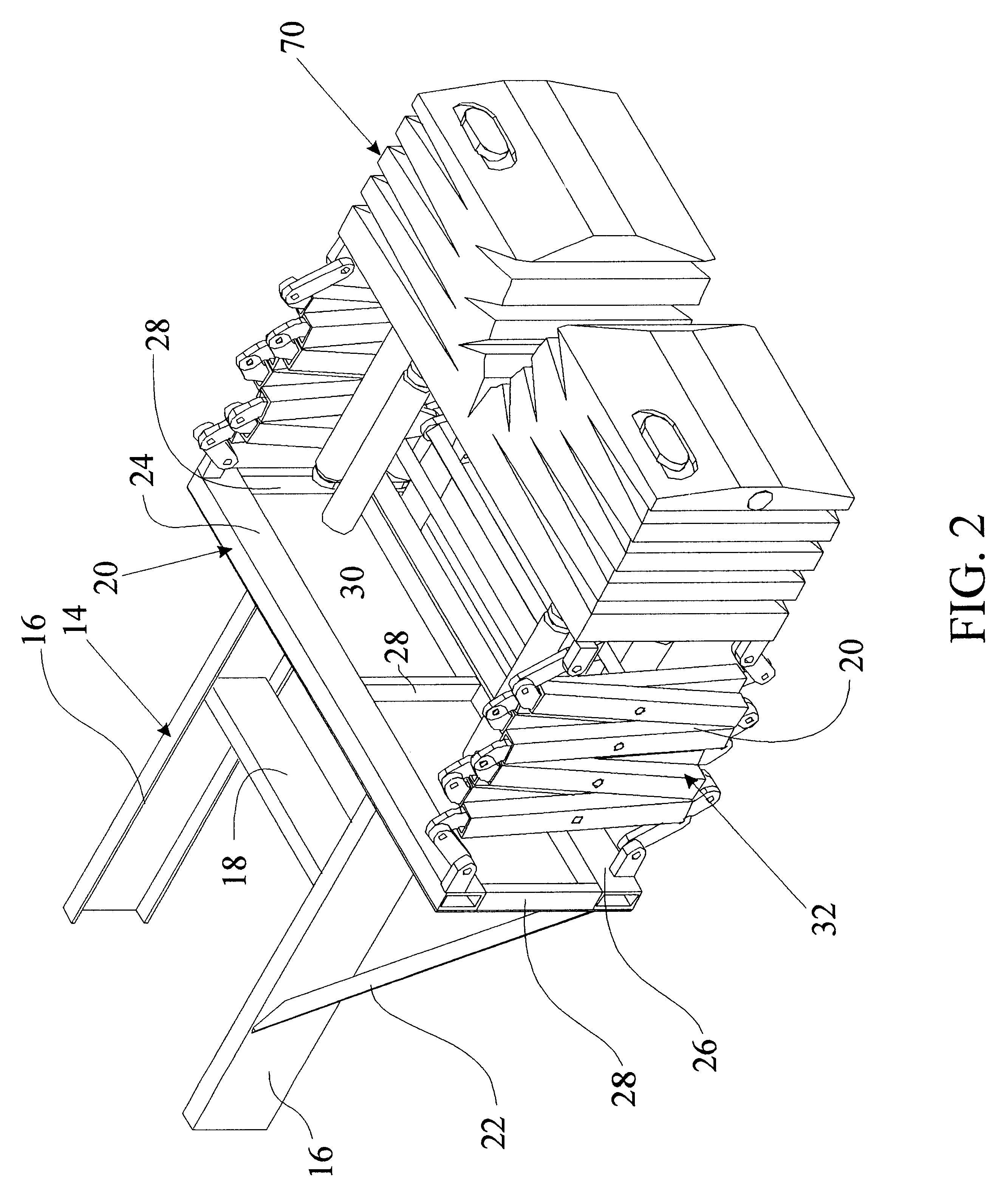 Damped crash attenuator