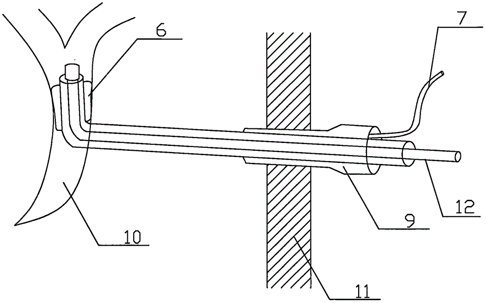 Choledochoscope guiding device for laparoscopy