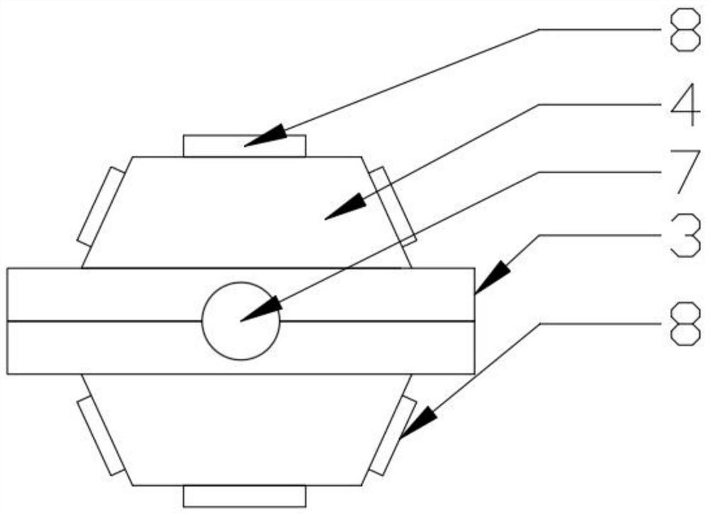 High-stability front-end image acquisition device for port