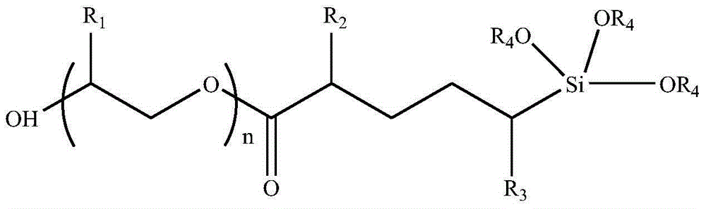 Preparation method of long chain terminal hydroxyl-containing silane coupling agent and application thereof