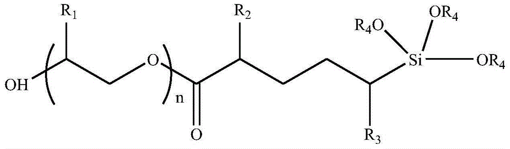 Preparation method of long chain terminal hydroxyl-containing silane coupling agent and application thereof