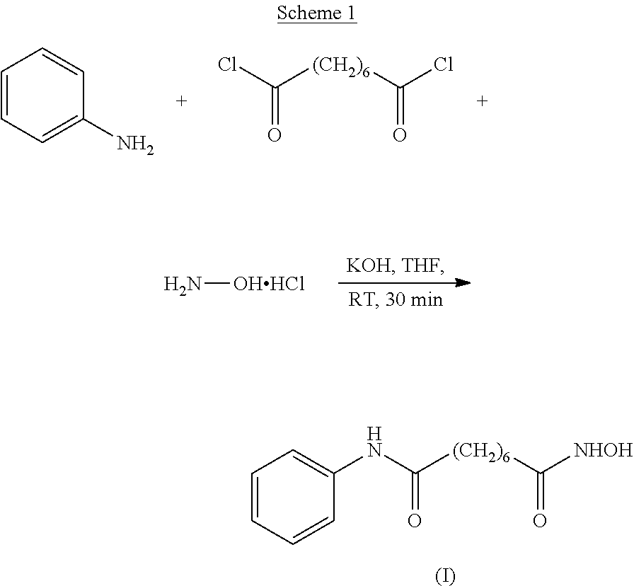 Process for the preparation of vorinostat