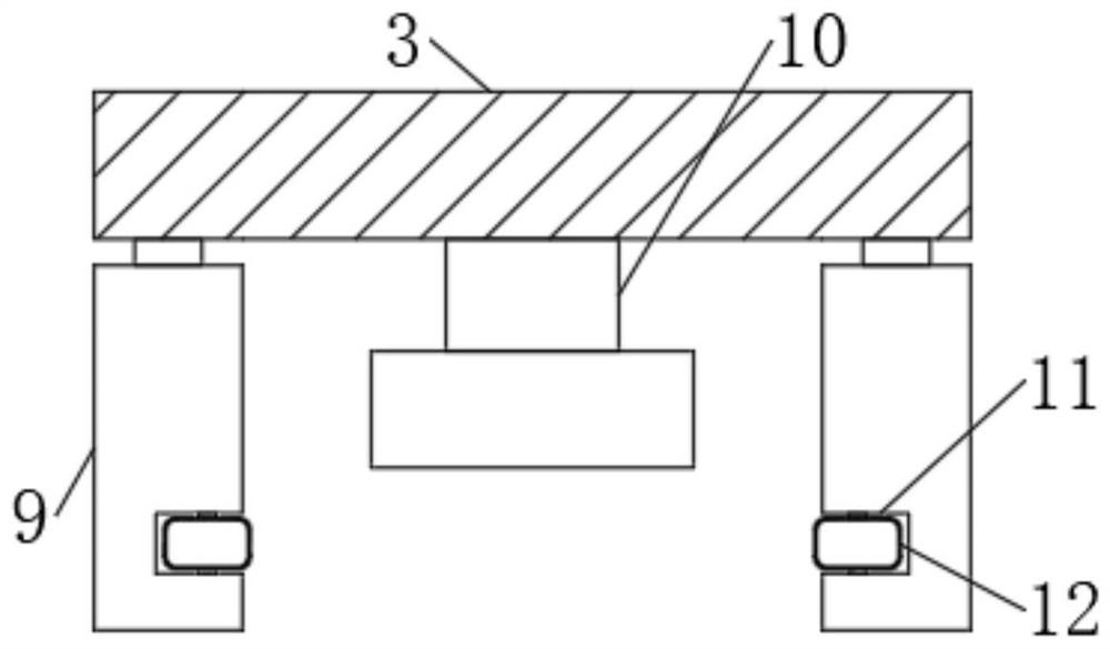 Floor type shared vehicle charging pile with waterproof function