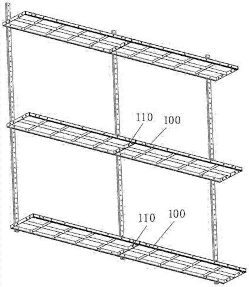 A quick disassembly and assembly safety protection screen