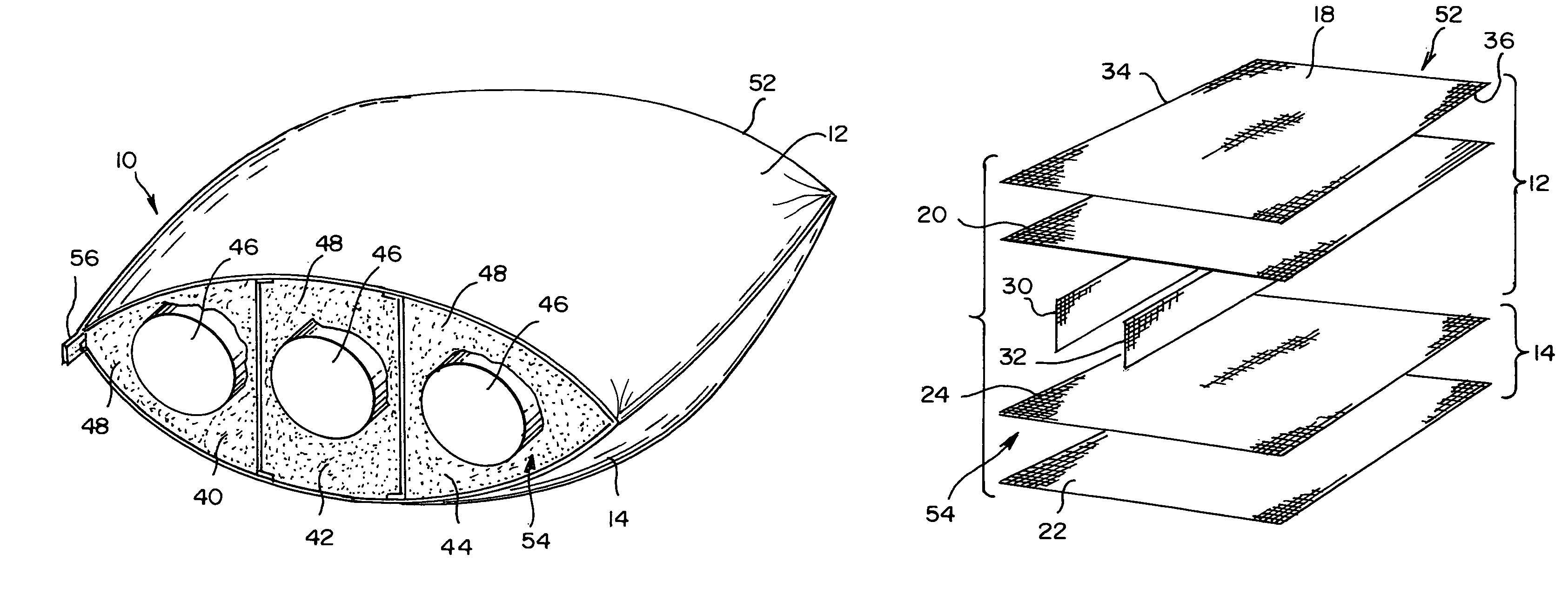 Pillow kit with removable interior cores