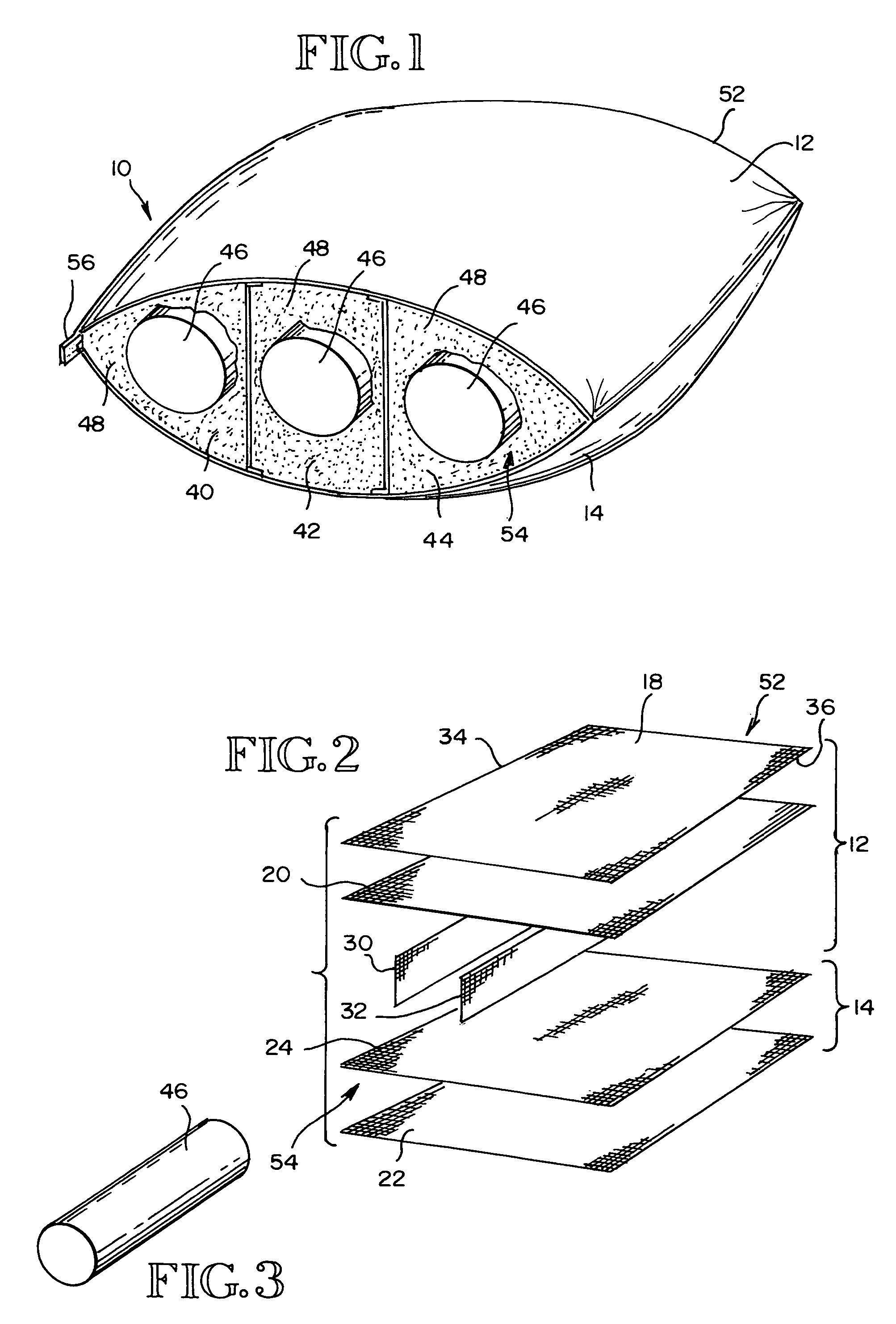 Pillow kit with removable interior cores