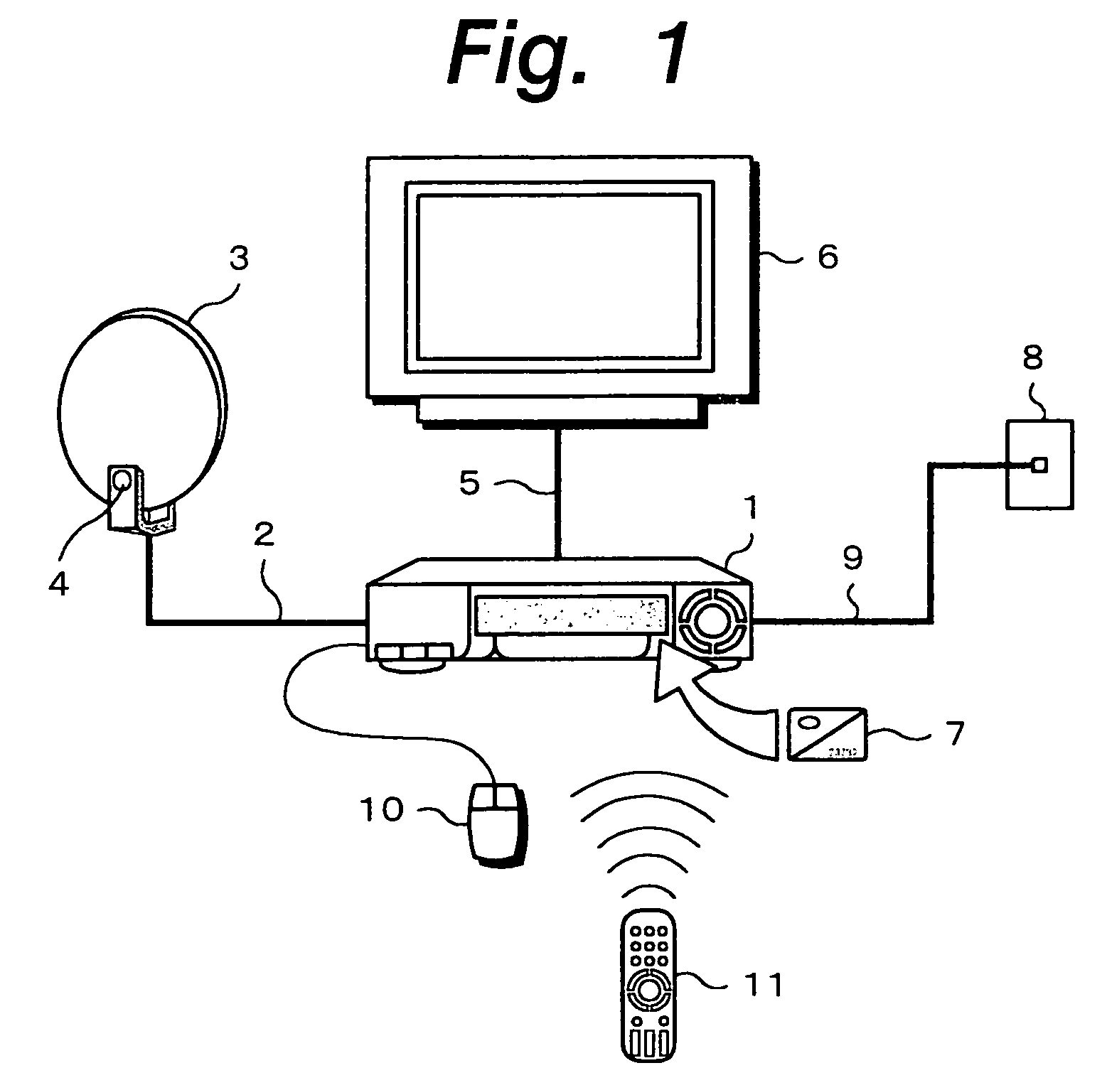 Receiving system for digital broadcasting, data transmitting method in digital broadcasting receiving system, and receiving apparatus for digital broadcasting