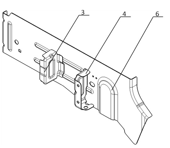 Supporting structure of automobile suspension rack