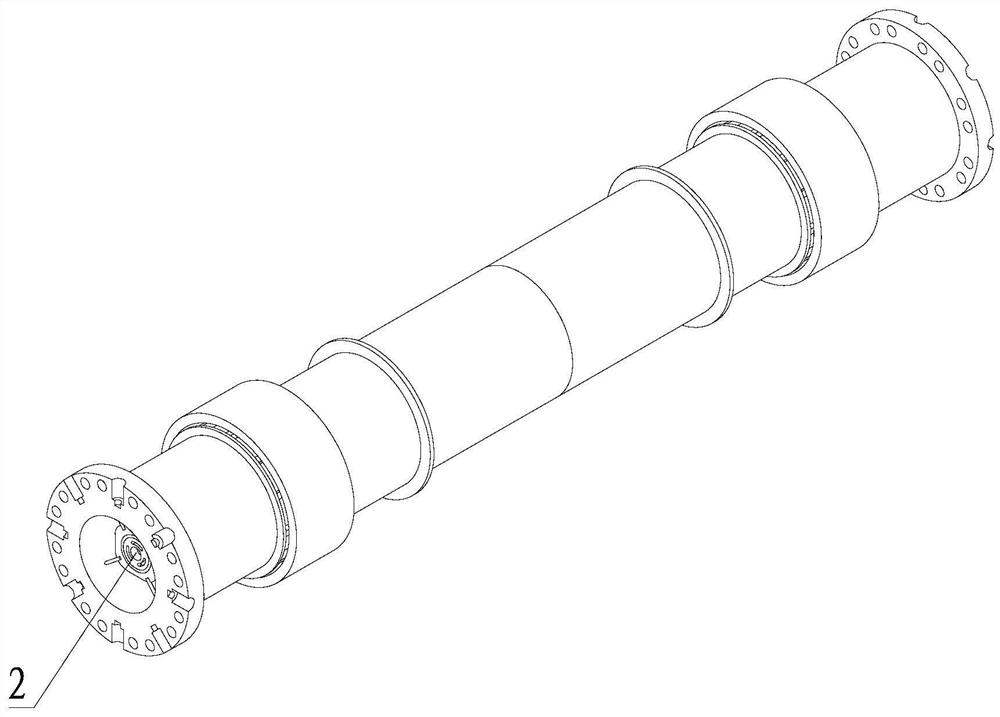 Method for replacing sealing part of operation oil pipe utilizing tackle device