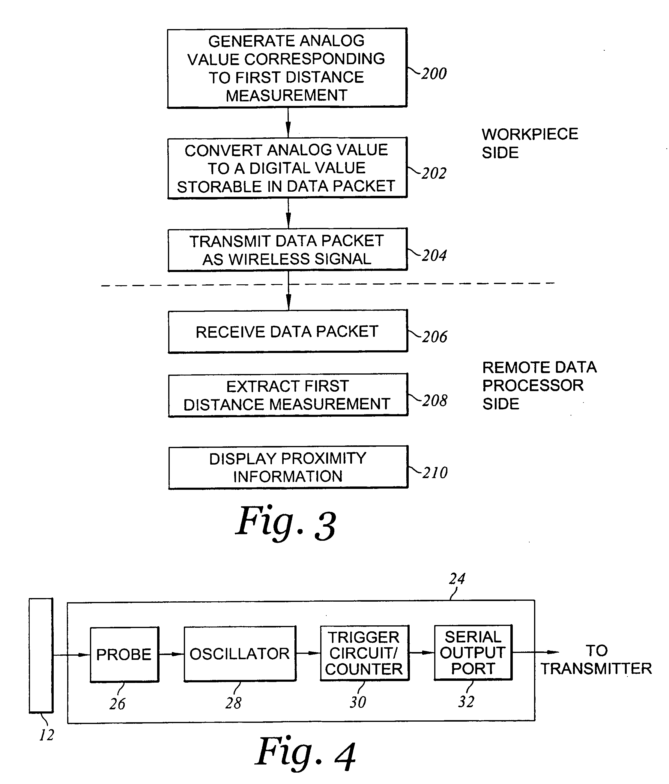 Proximity sensing systems for manufacturing quality control