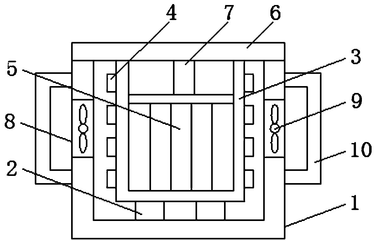 Energy storage battery with waterproof function