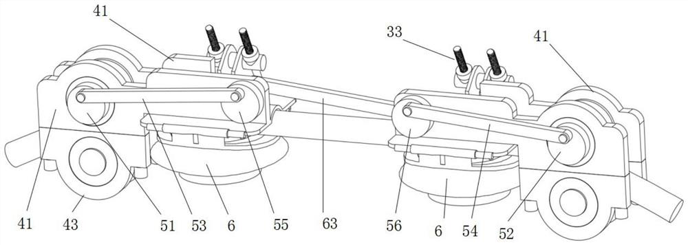 Column-type porcelain insulator wire self-locking device