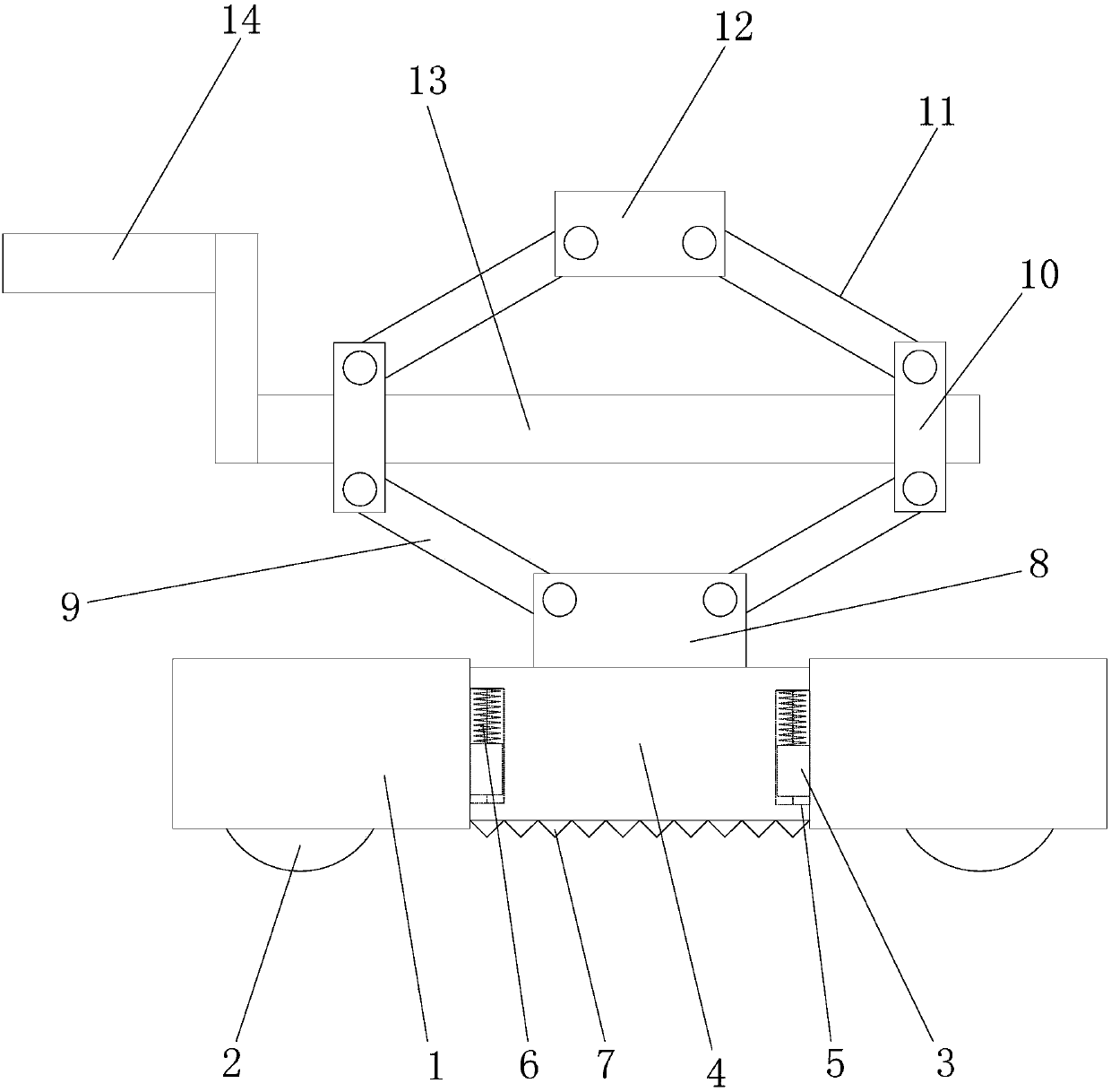 Fixture for replacing automobile wheels