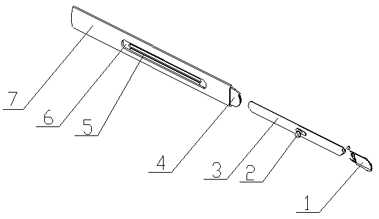 Food processing sturgeon laparotomizing device