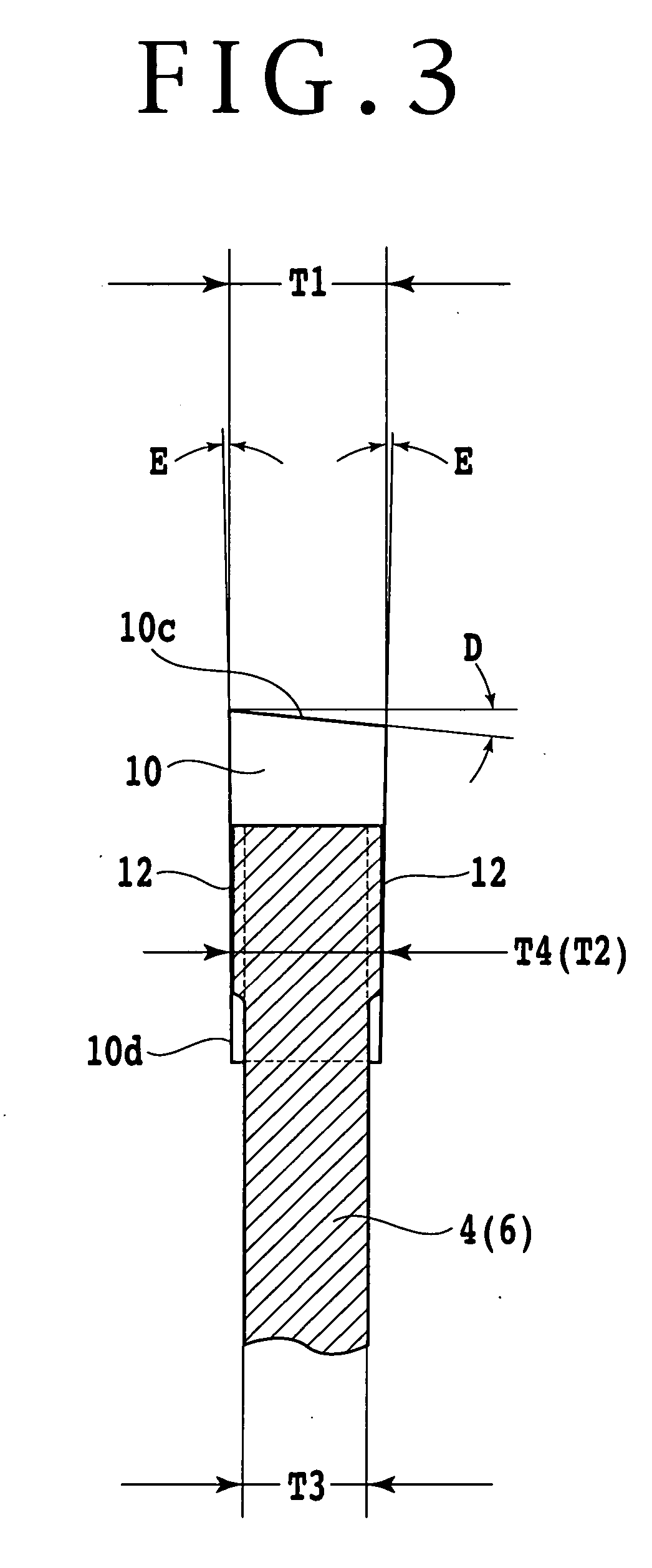 Disk cutter with plurality of thicker portions