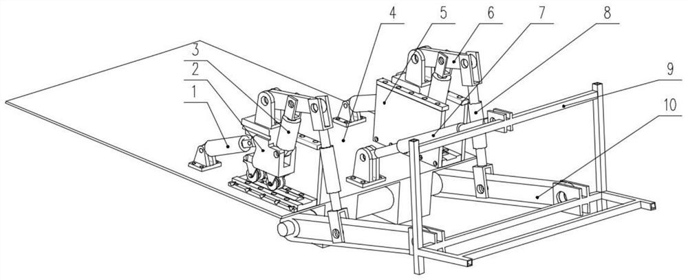 A hydraulic suspension device with double adjustment function