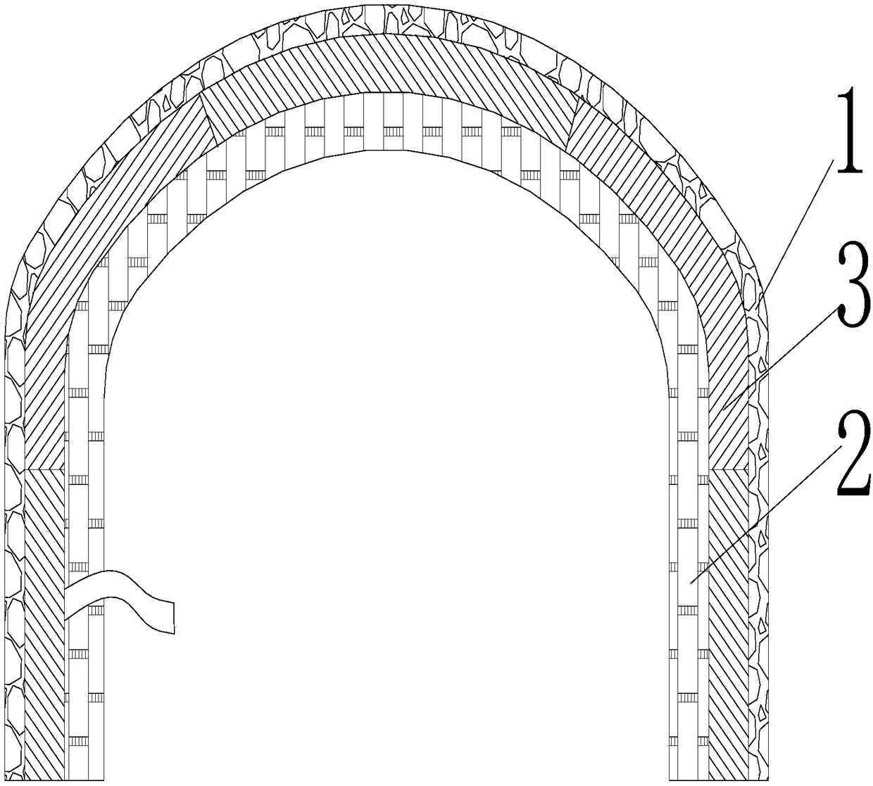 A system for waterproofing, heat preservation and pressure regulation of tunnels in cold regions and its construction method