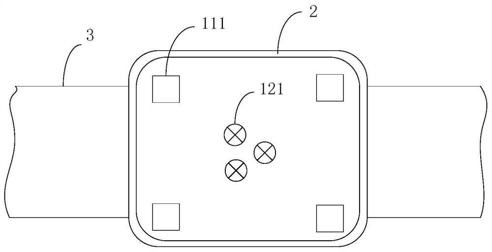 Wrist-worn heart rate monitoring device and heart rate monitoring control method